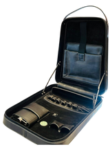 Entrepreneur's Humidor (W/ Matching Box & Pouch) BLACK