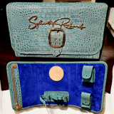 Teal Gator Cigar Fold (Made to Order, Custom Colors)